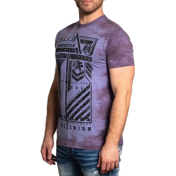 AMERICAN FIGHTER Men's T-shirt ARKPORT Multicolor Athletic XS-4XL - Picture 9 of 12